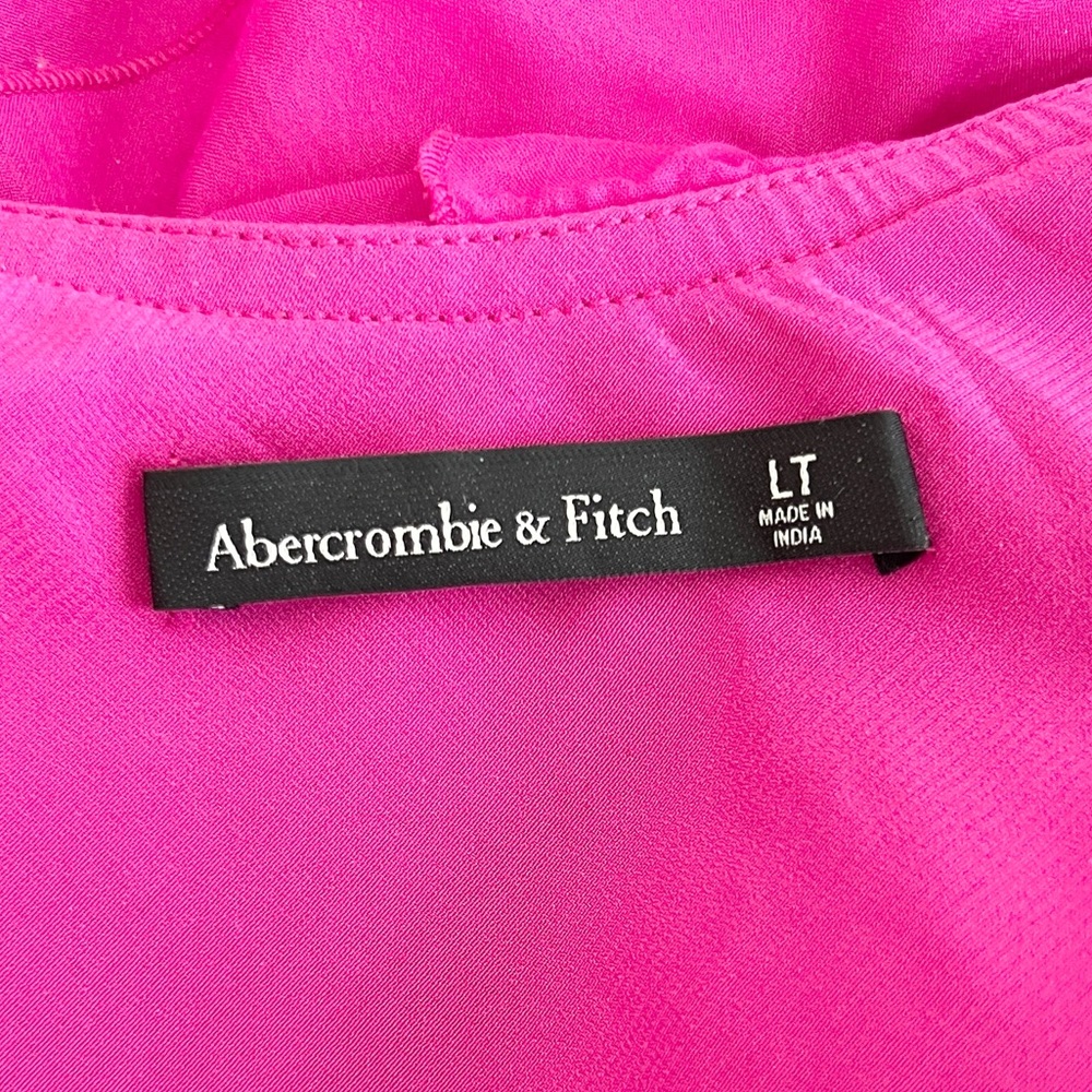 Abercrombie Asymmetrical Ruffle Mini Dress - Picture 4 of 4